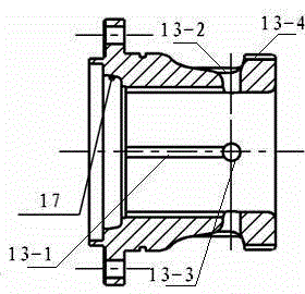 Working device articulating mechanism