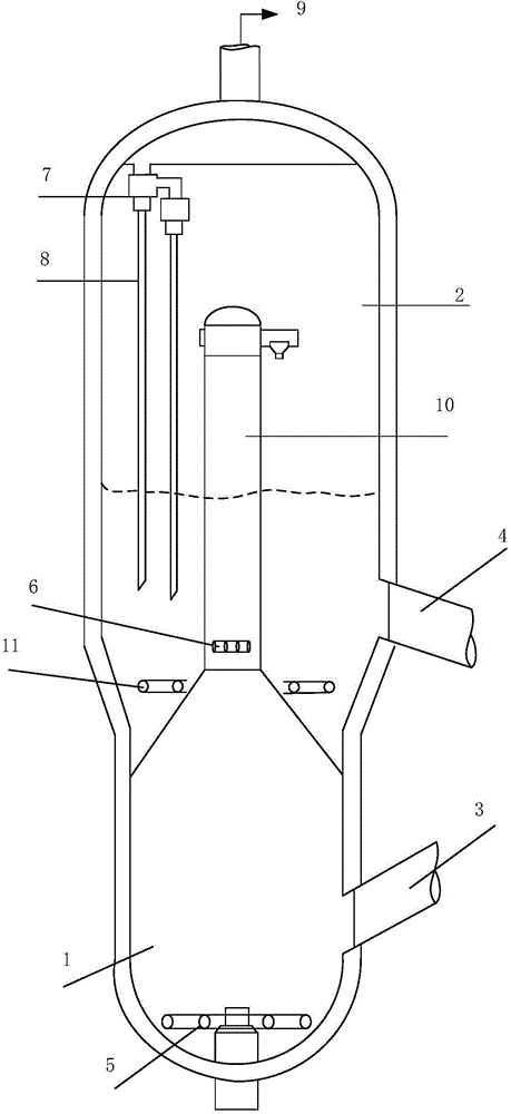 Catalytic cracking catalyst regeneration method and device