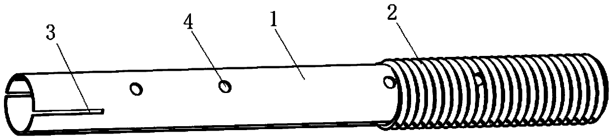 Anti-rotation hollow screw