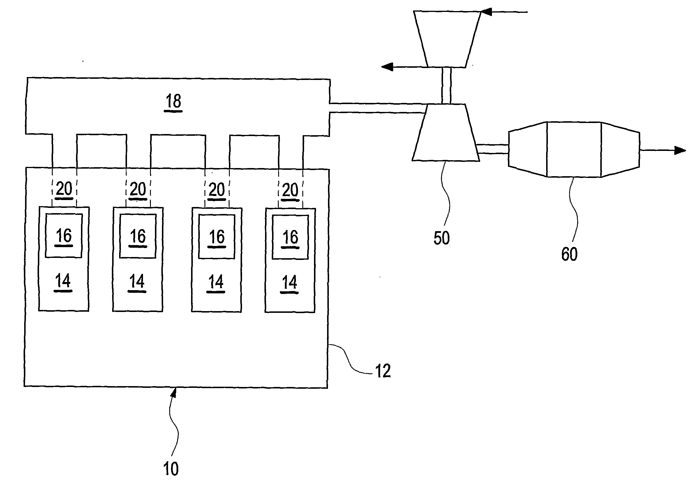 Method for coating an exhaust port and apparatus for performing the method