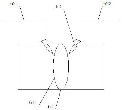 Pipe cleaning and descaling device and descaling method