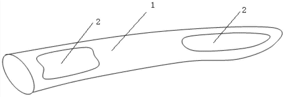 A three-dimensional braided composite material propeller blade for ships and its preparation method