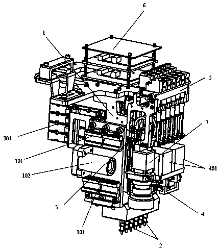 High-precision light-weight placement head