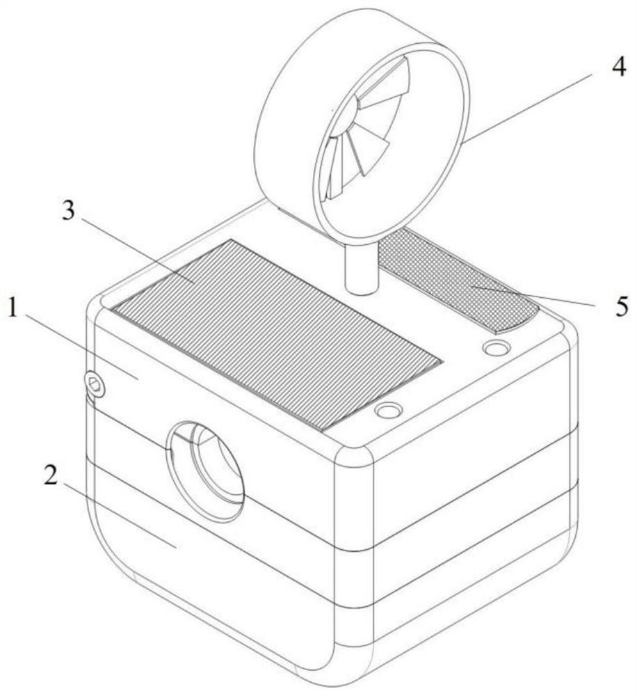 Large-span line multi-parameter monitoring device and monitoring method