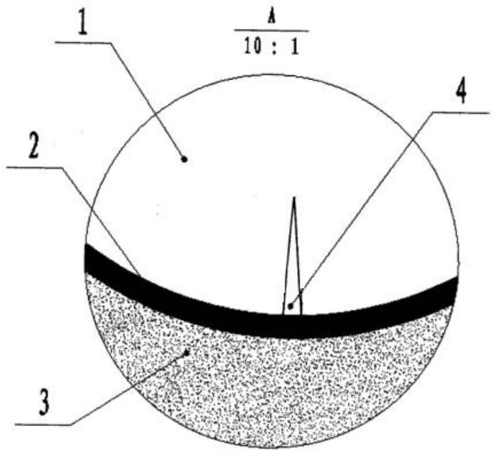 A stainless steel electrode that resists redness and cracking of the drug skin