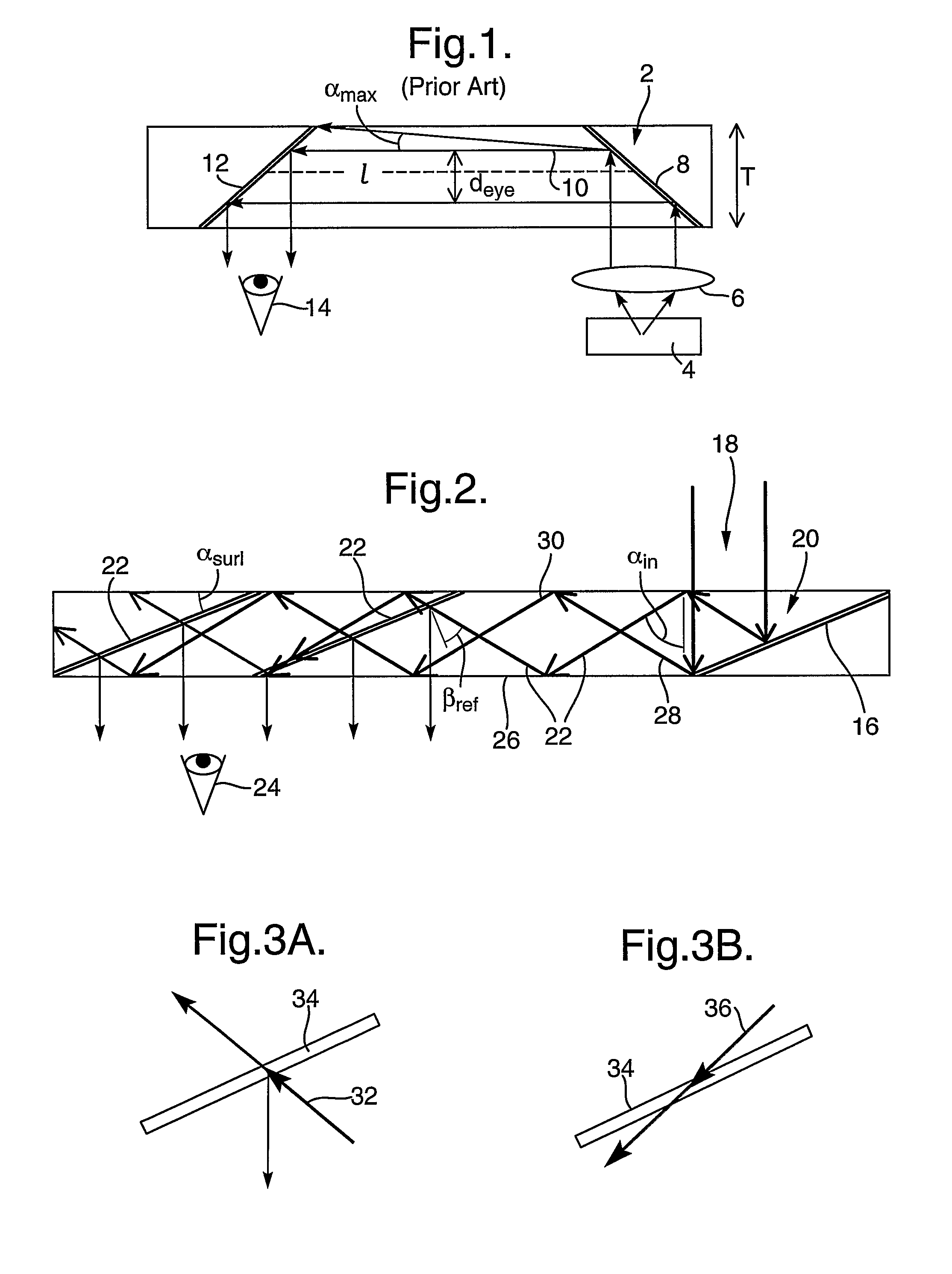 Substrate-guided optical device with wide aperture