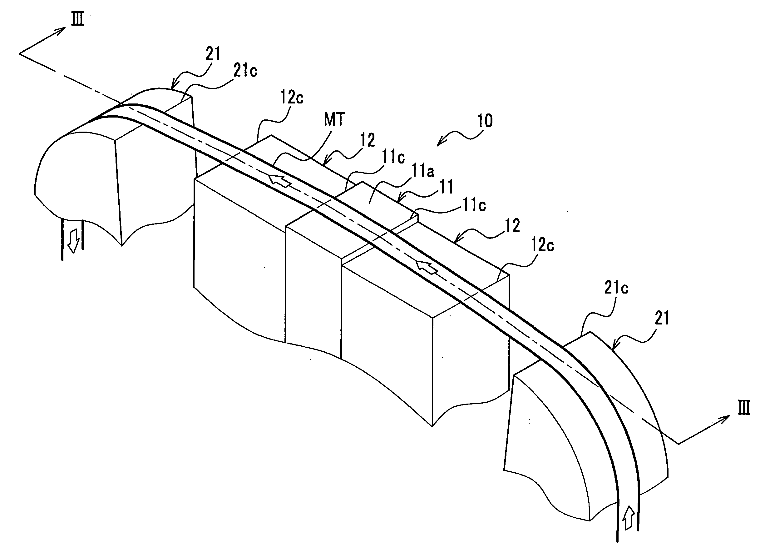 Magnetic head assembly and magnetic tape servo signal writer