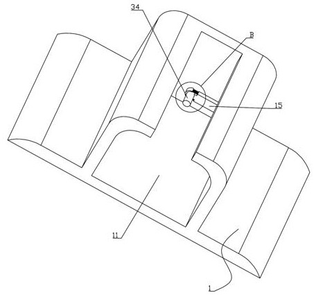 Anti-falling hand-held large-current tester