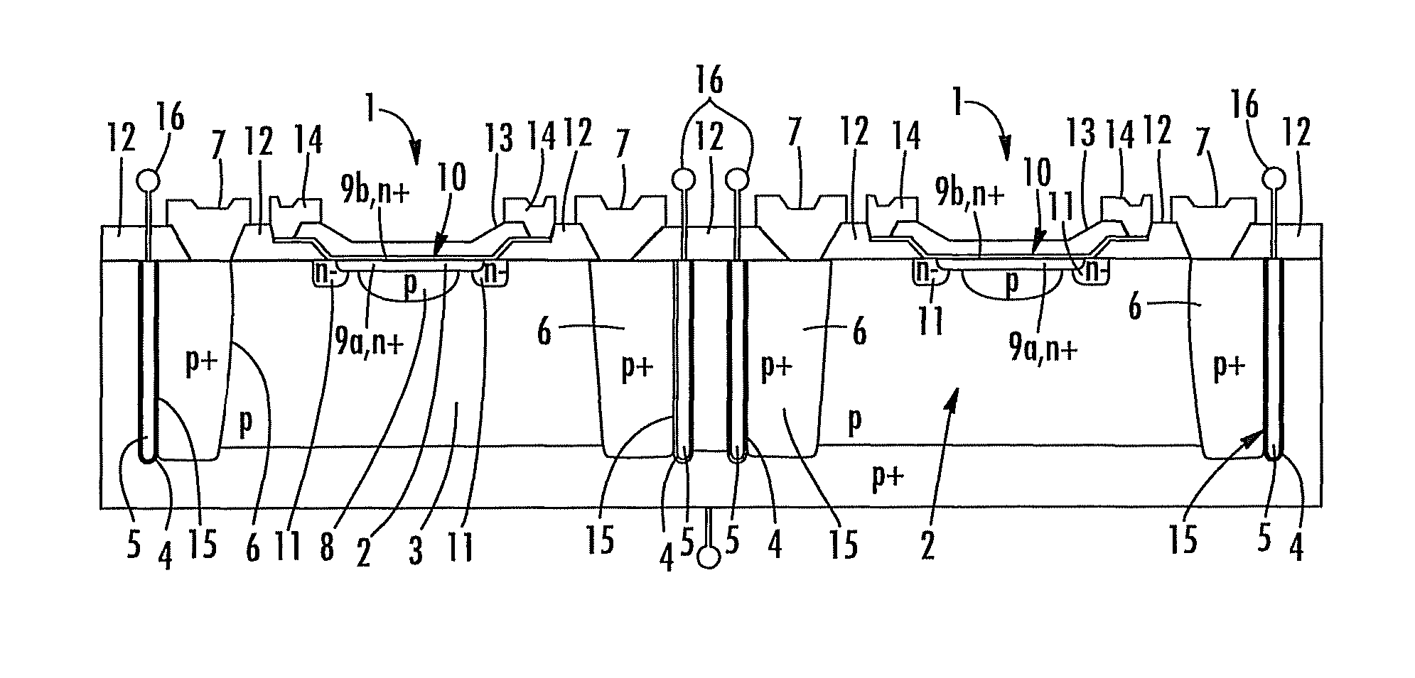 Method of detecting impinging position of photons on a geiger-mode avalanche photodiode, related geiger-mode avalanche photodiode and fabrication process