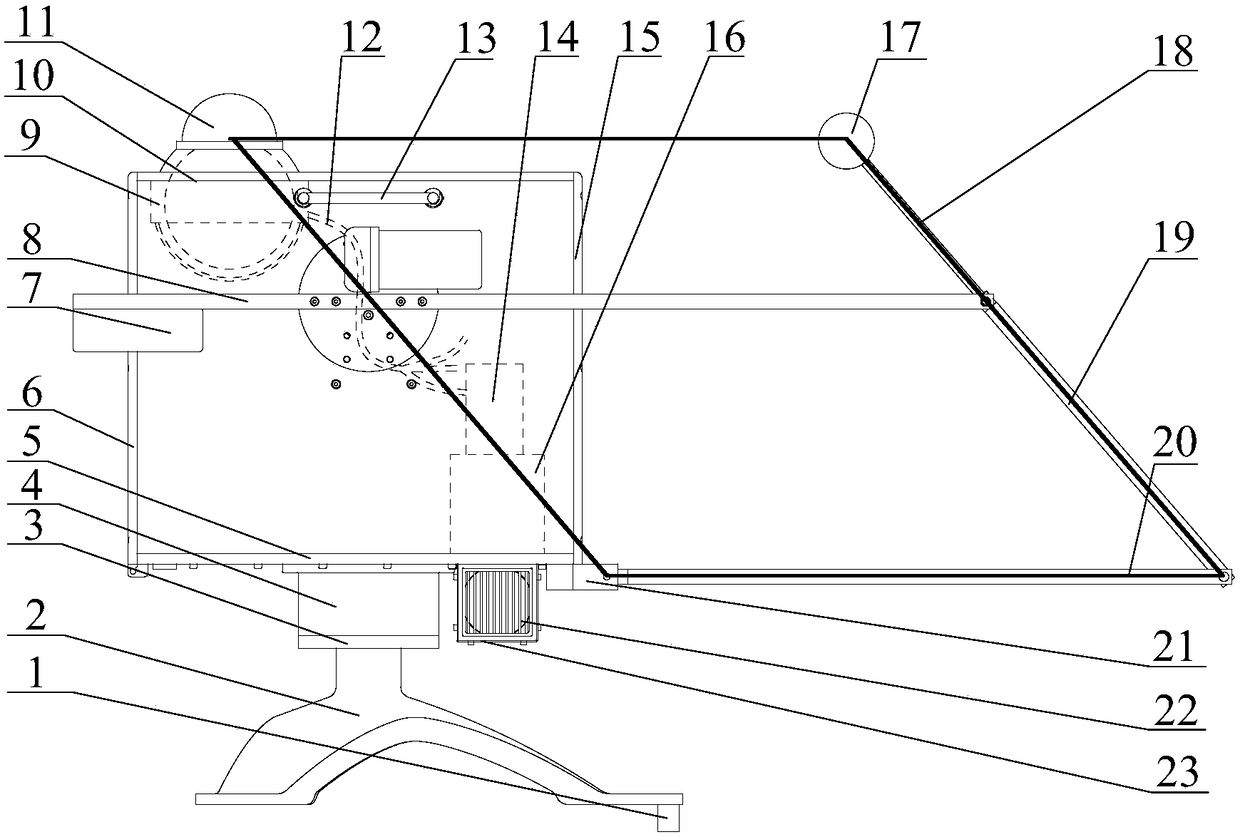 Visible-shortwave infrared hyperspectral irradiance instrument for long-term automatic observation