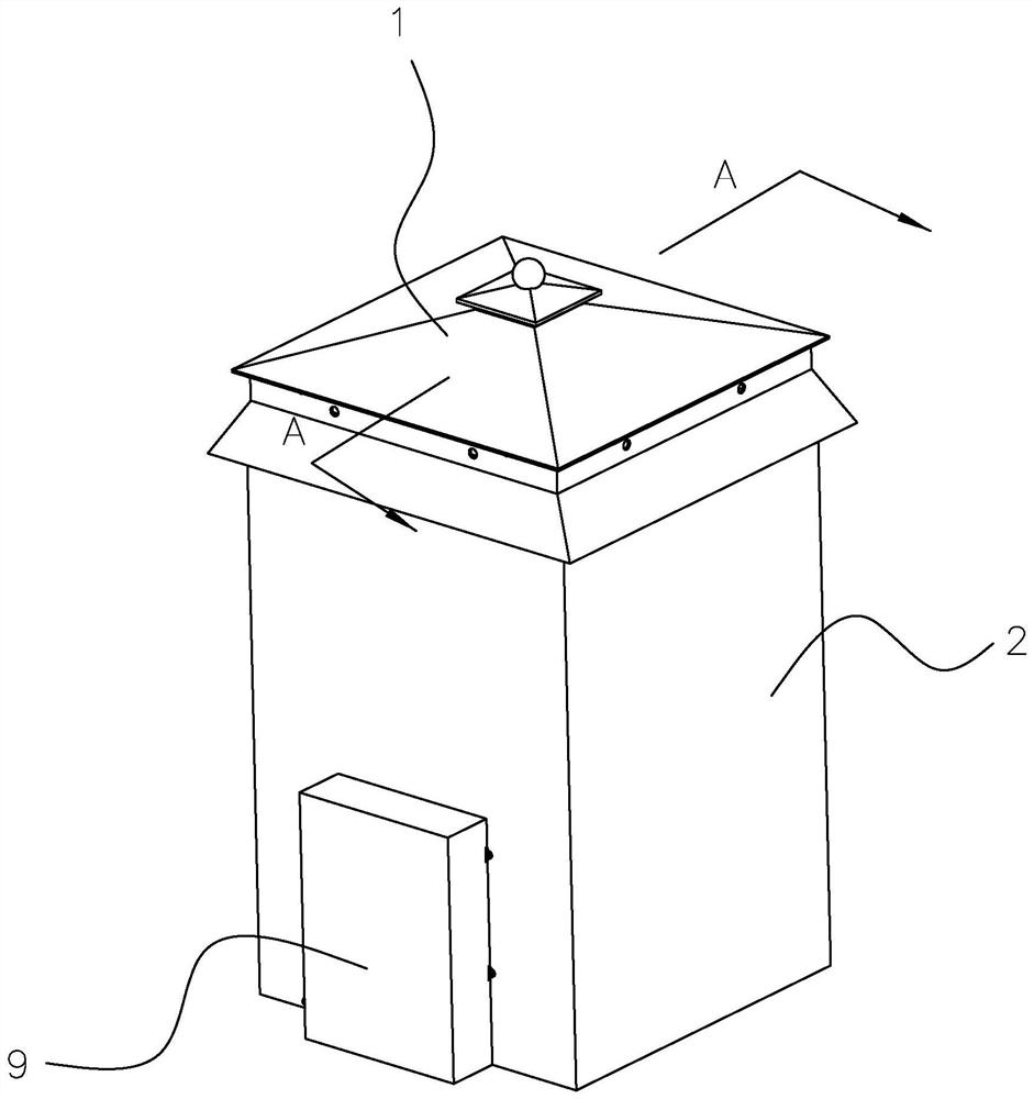 Mosquito-borne intelligent detection terminal equipment