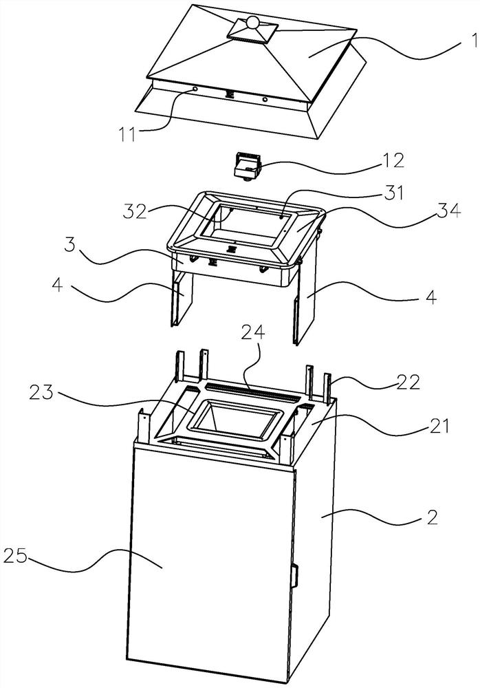 Mosquito-borne intelligent detection terminal equipment