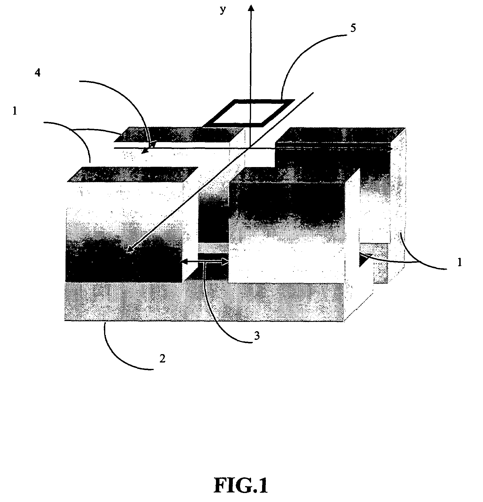 Single-sided NMR sensor with microscopic depth resolution