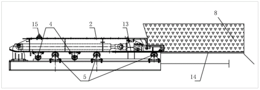 Feeding grate of garbage incinerator and garbage incinerator