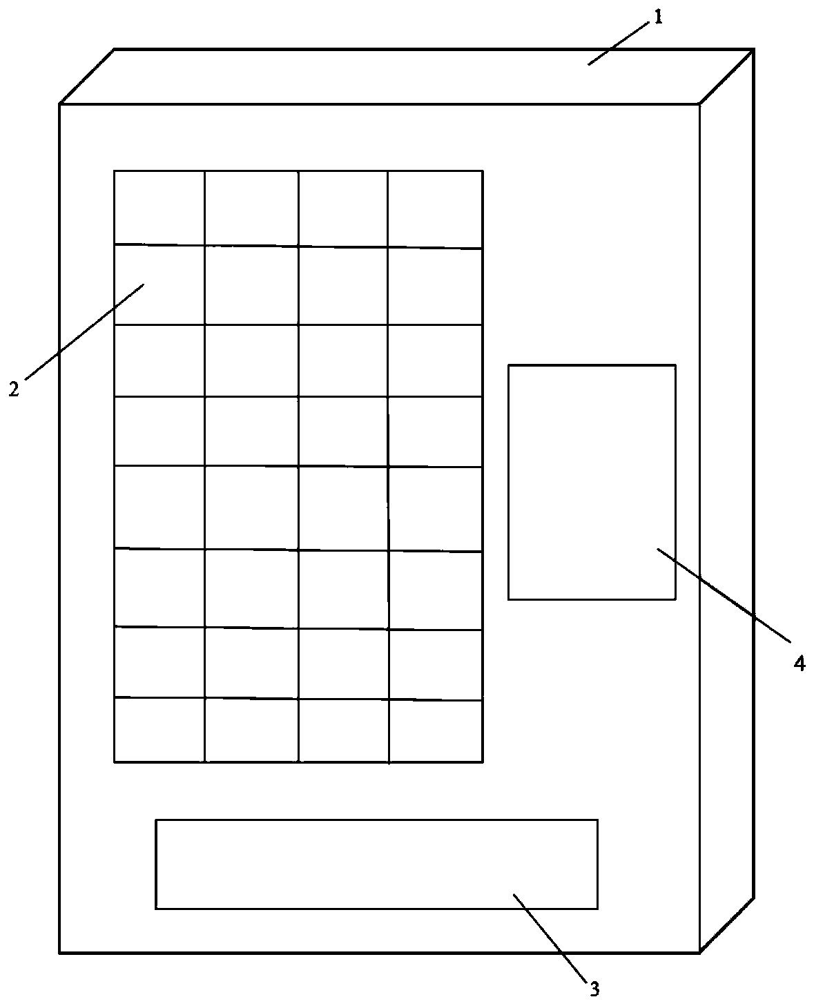 Vending machine based on Sudoku fingerprint sliding payment