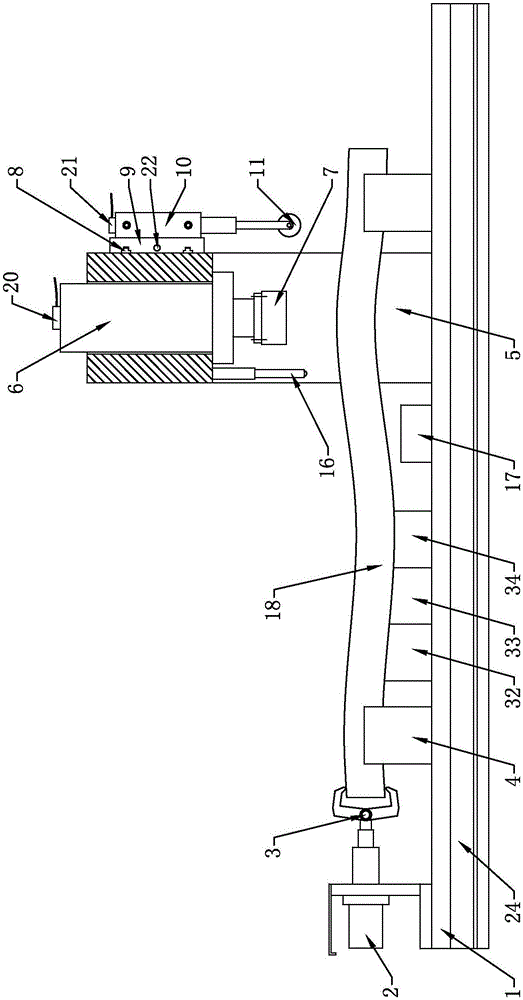 Detecting and straightening machine and method for shaft parts