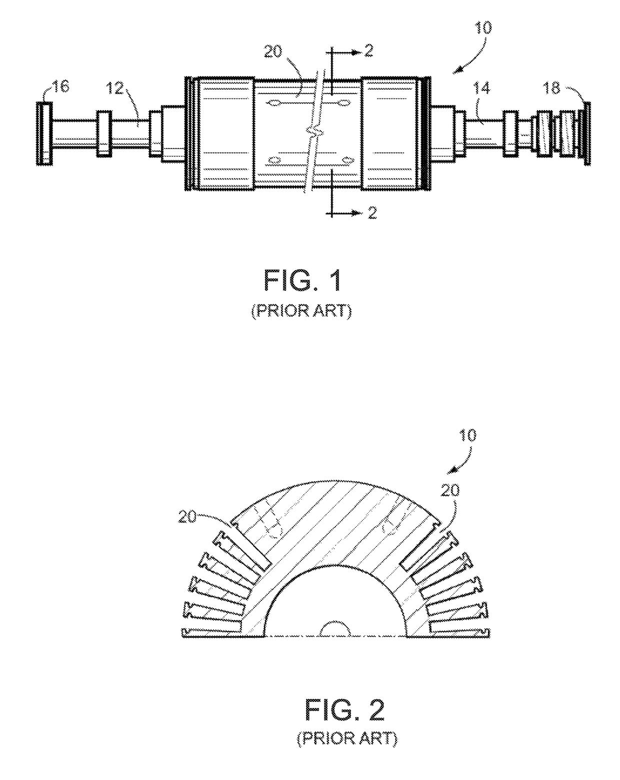 Generator rotor fretting fatigue crack repair method