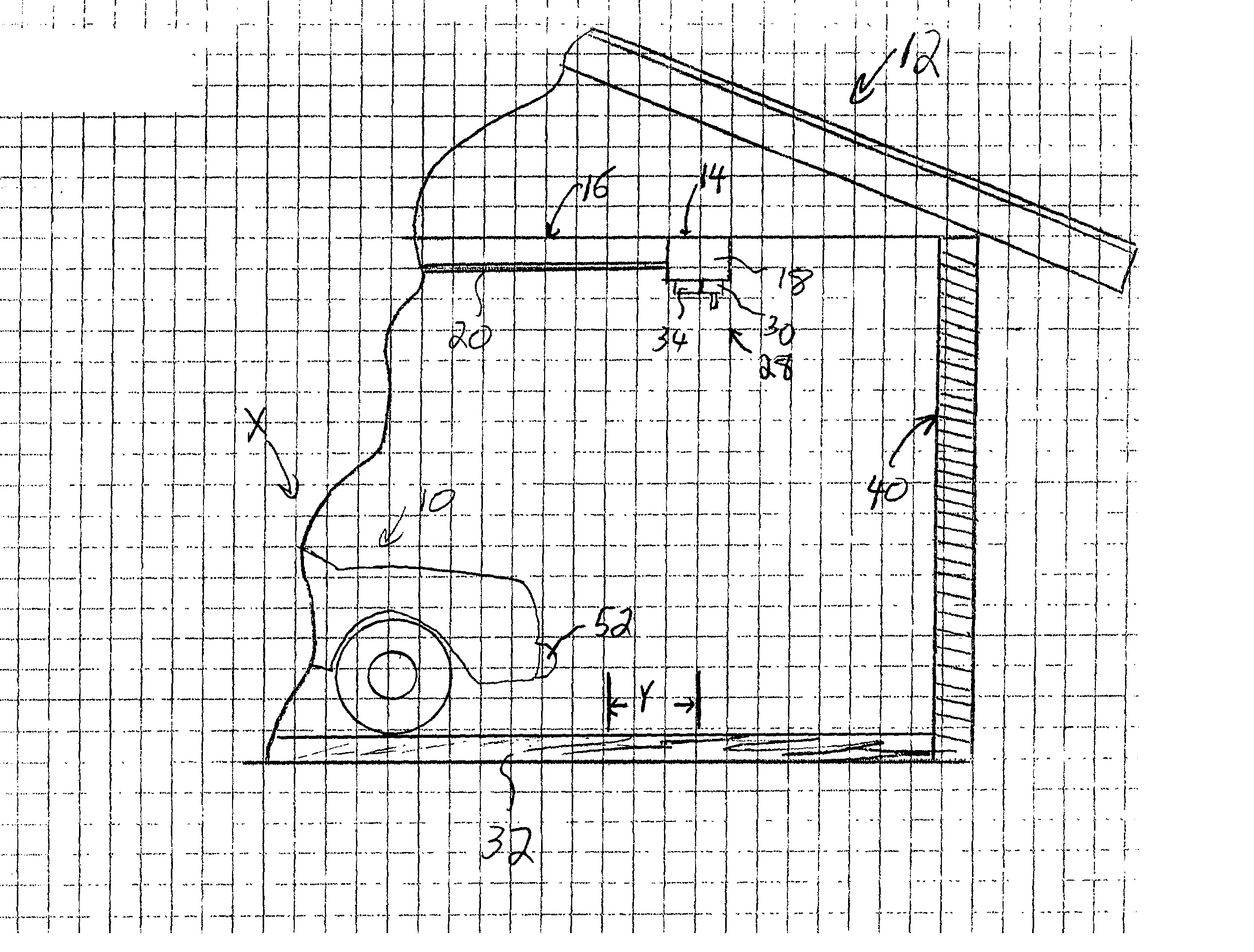 Laser parking alignment system