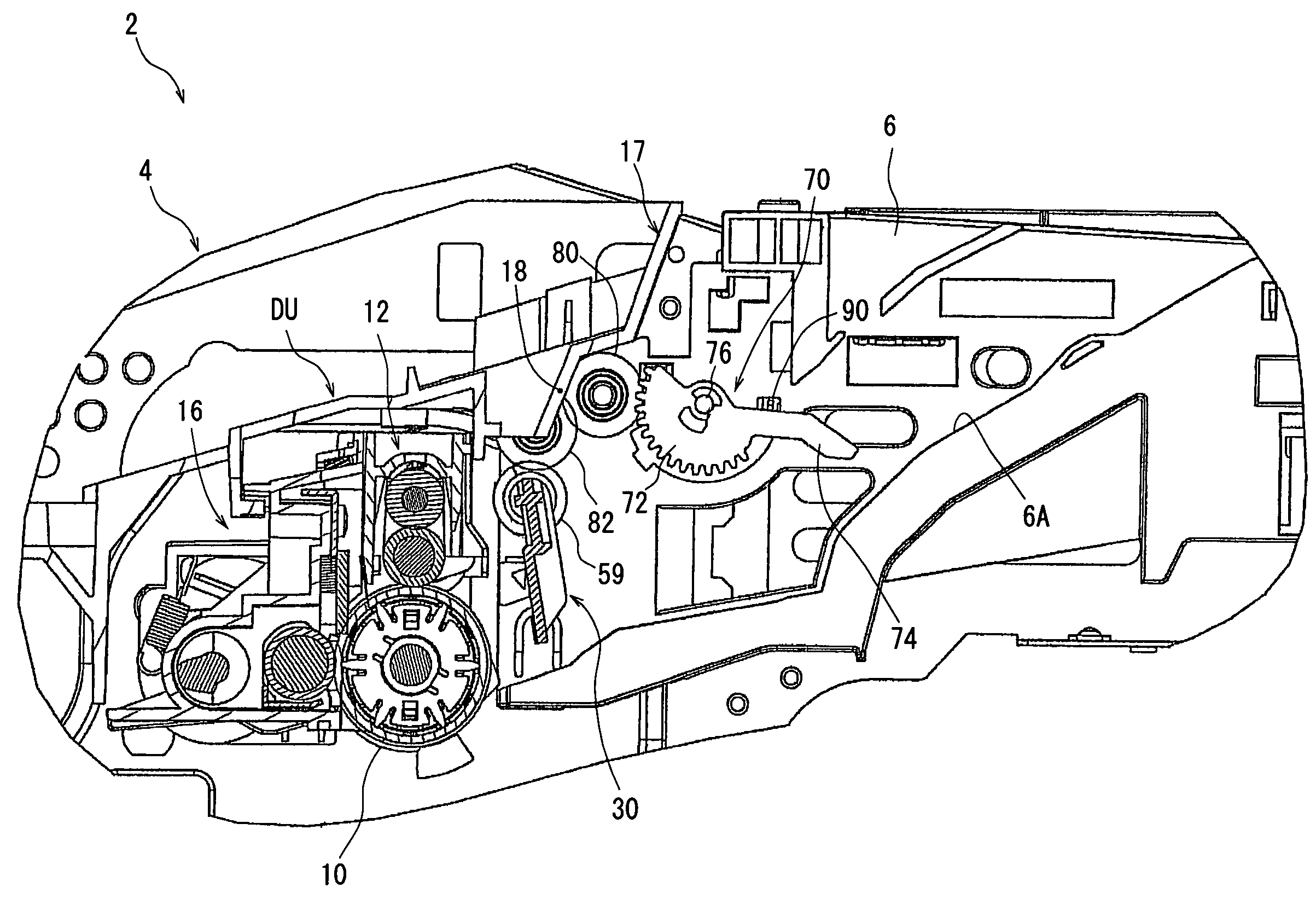 Image-forming machine