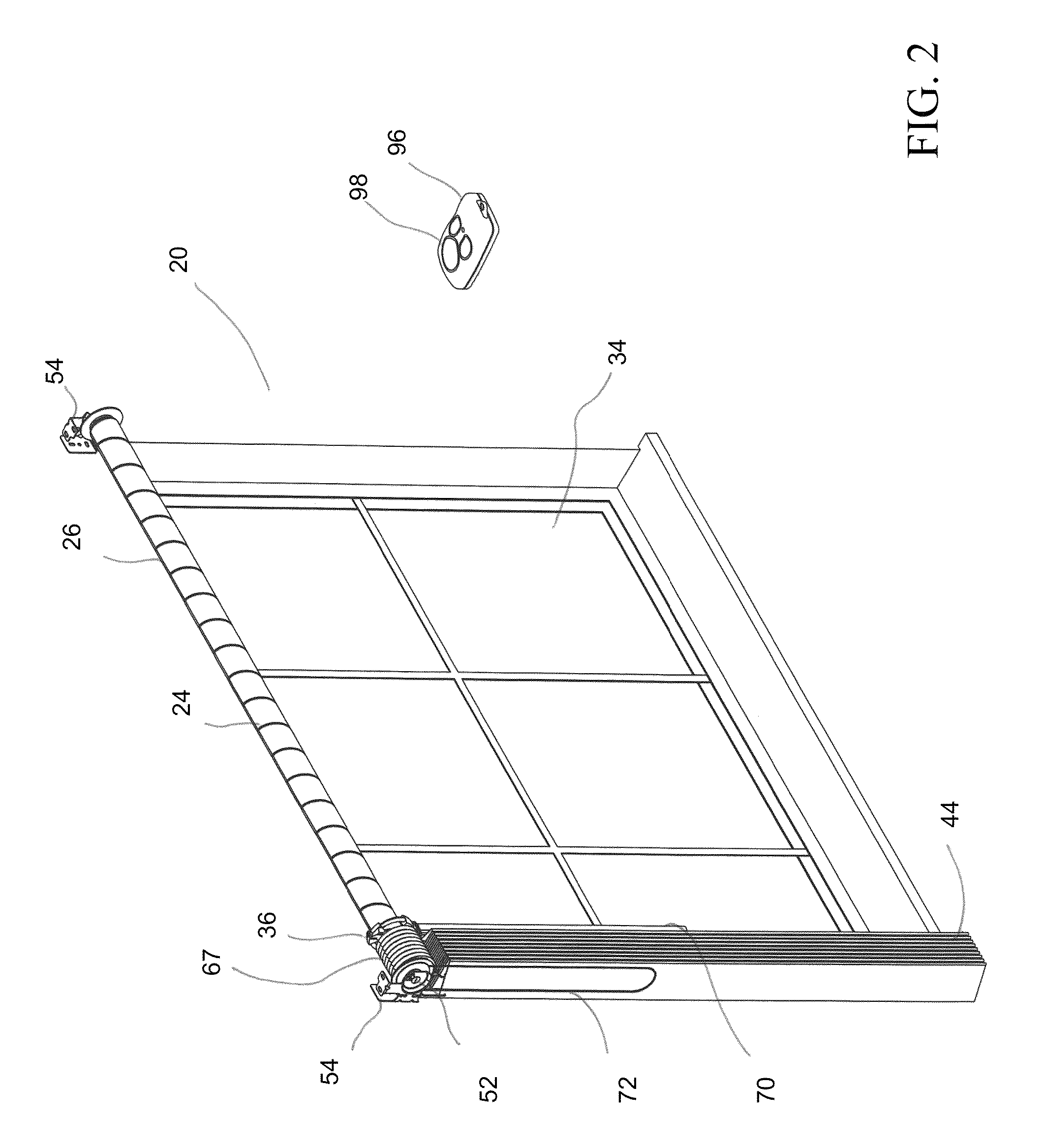 Rotatable drive element for moving a window covering