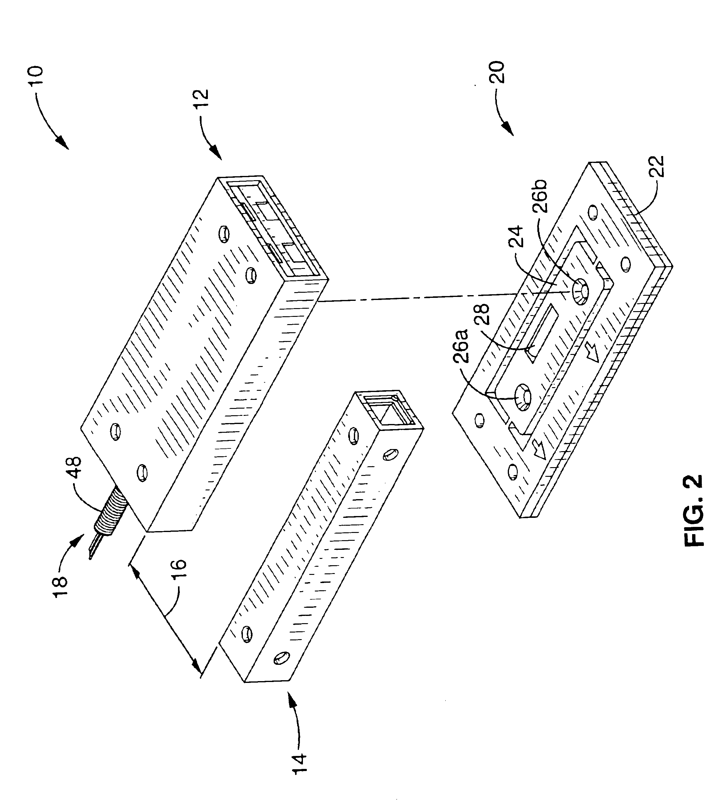 Tamper resistant magnetic contact apparatus for security systems