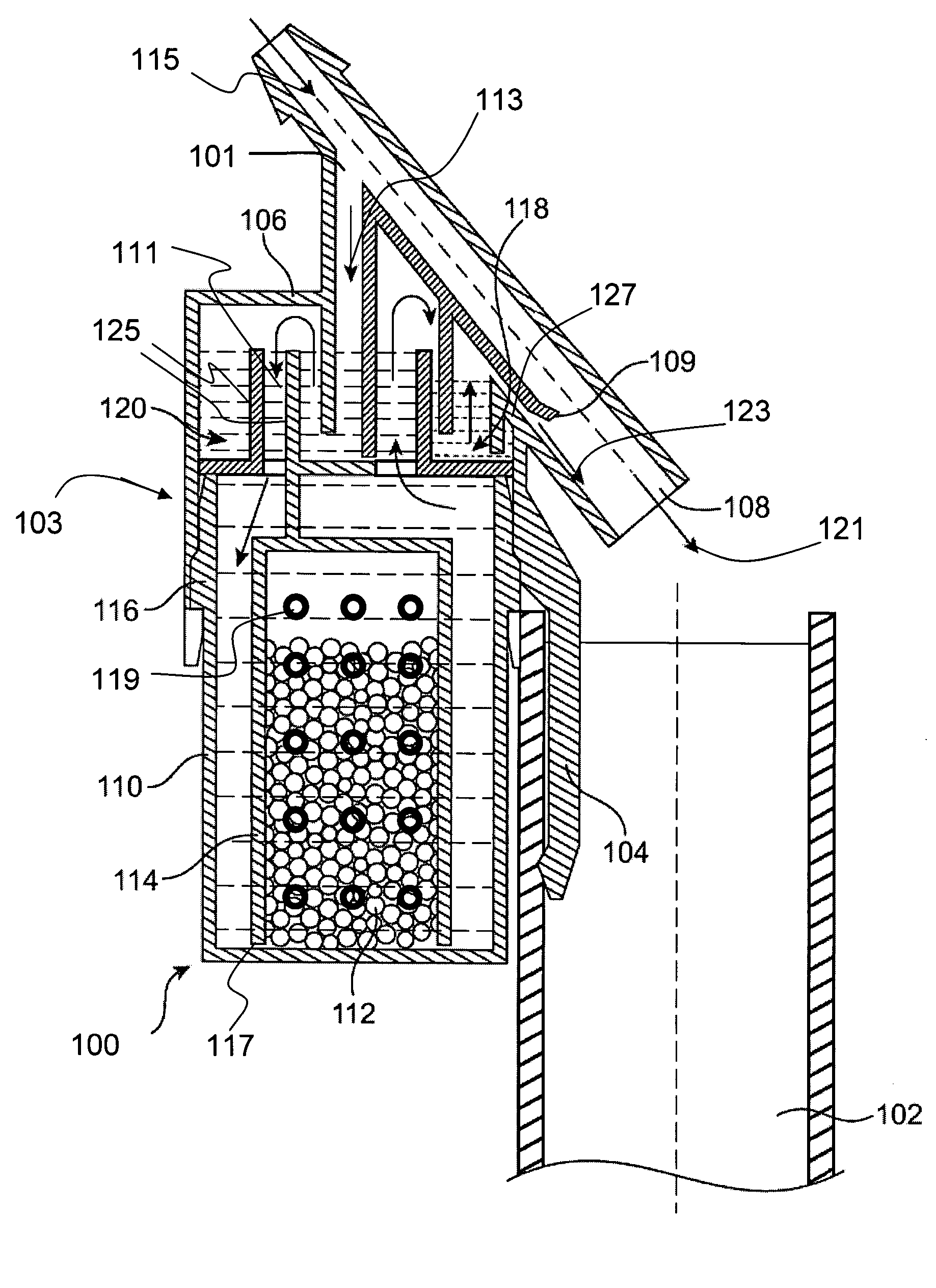 Toilet bowl cleanser dispenser device