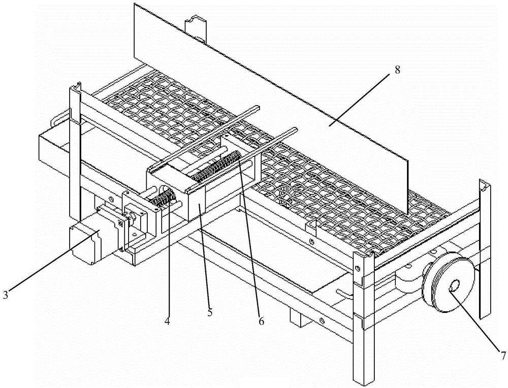 A device for discharging bract leaves and recovering corn kernels from a corn peeling machine