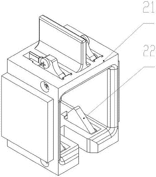 Electric public bicycle return automatic charging connection device