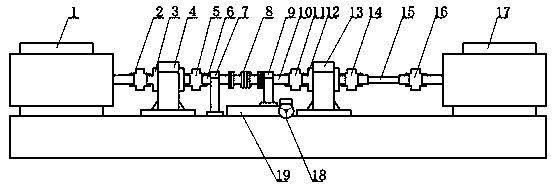 Static diaphragm coupler angular deviation fatigue testing bed