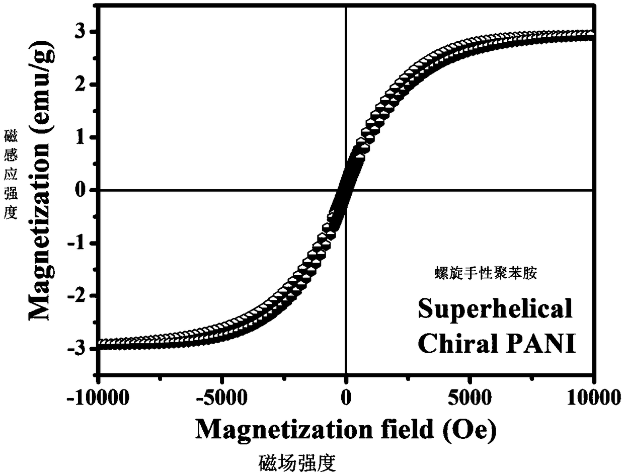 Polyaniline fiber wave-absorbing system and preparation method thereof