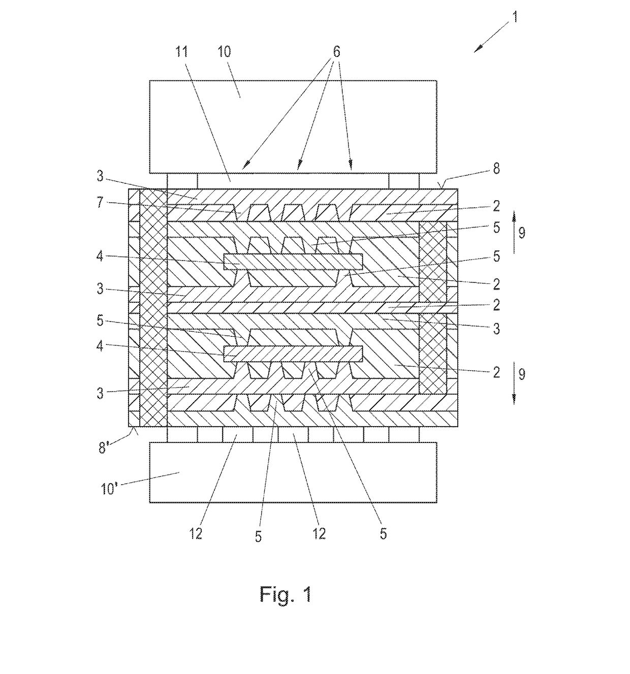 Connection system for electronic components