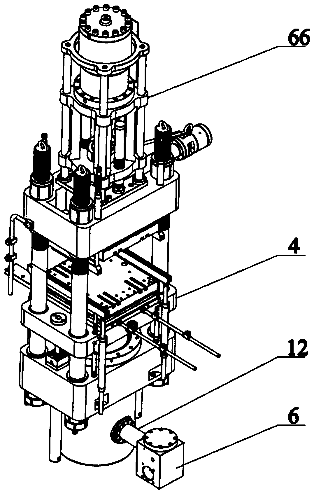 Rubber molding machine