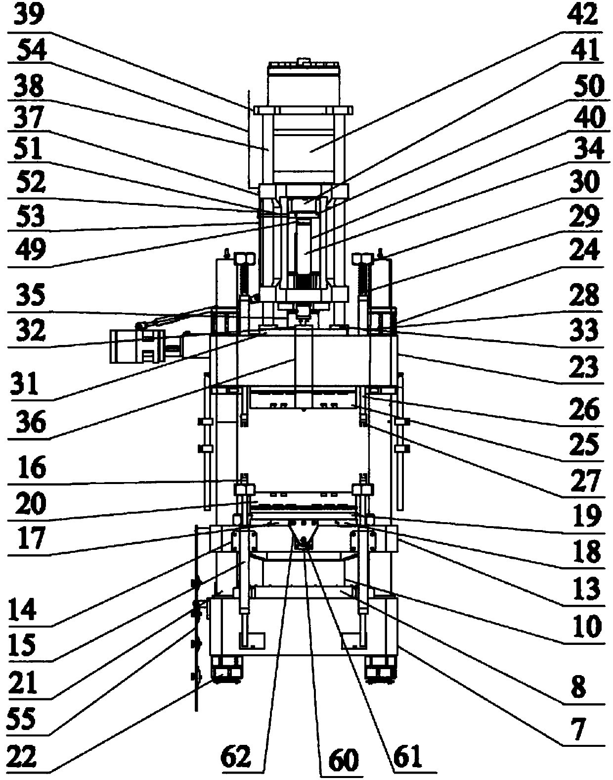 Rubber molding machine