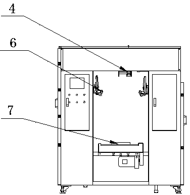 Double-layer bagging equipment in carton