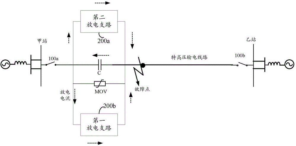 Ultra-high-voltage series compensation device