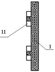 Insulation board for external wall of building