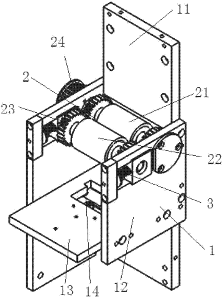 Roller pressure adjusting device for sheet package machine