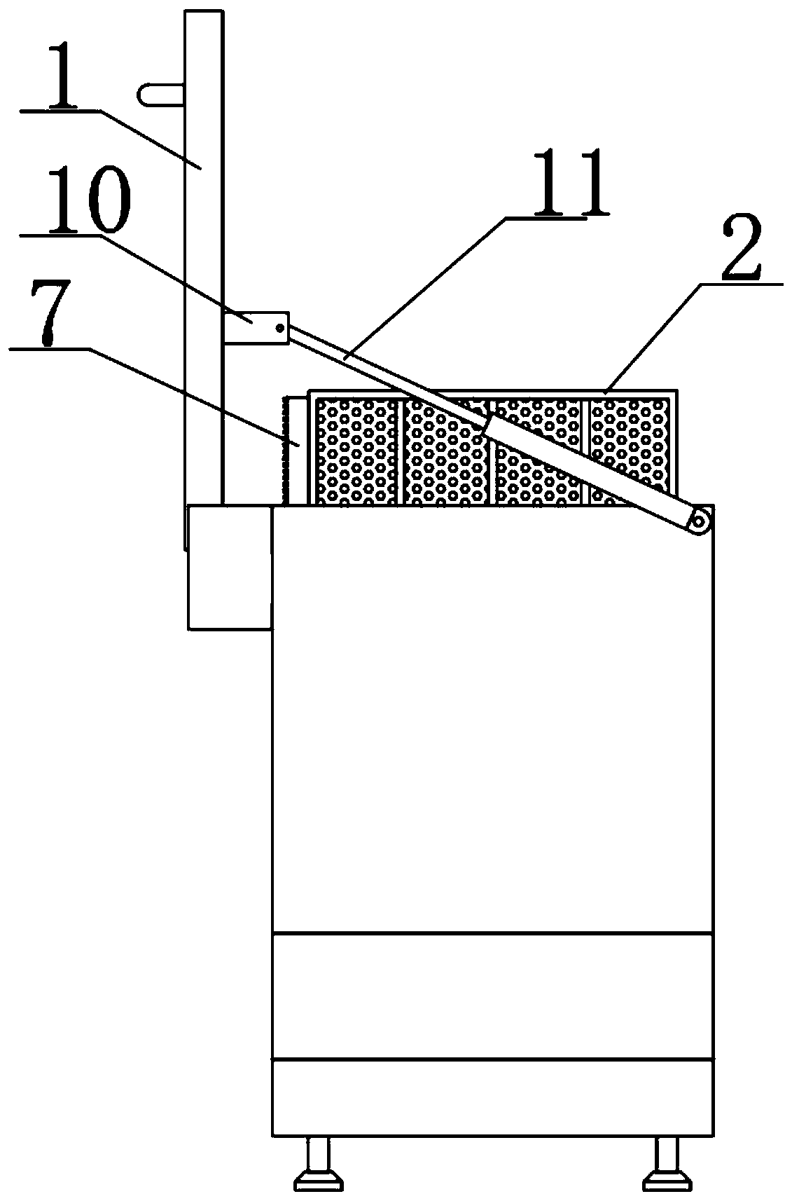 Device of washing and disinfection for gynecological appliance