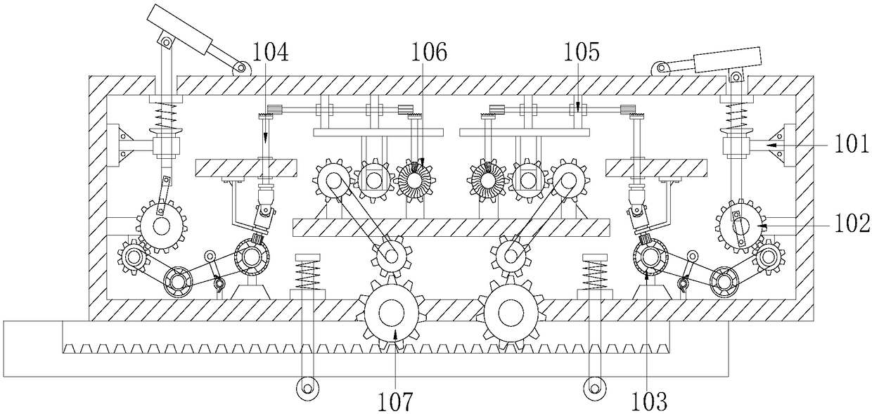 Electric power overhaul auxiliary device convenient in regulation