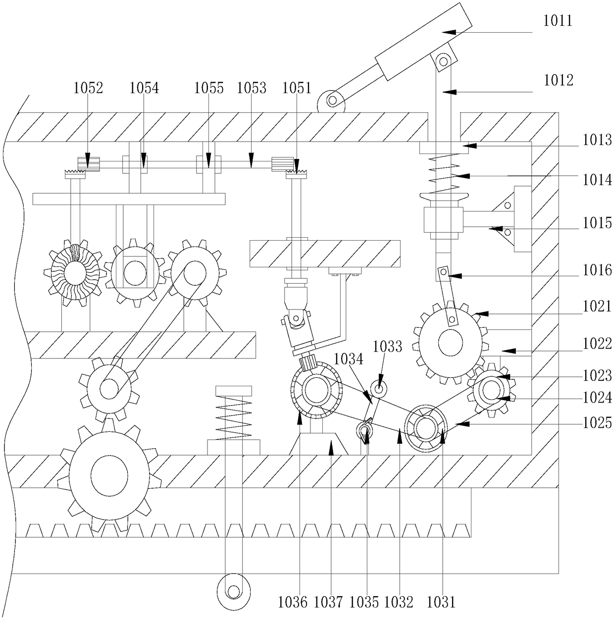 Electric power overhaul auxiliary device convenient in regulation