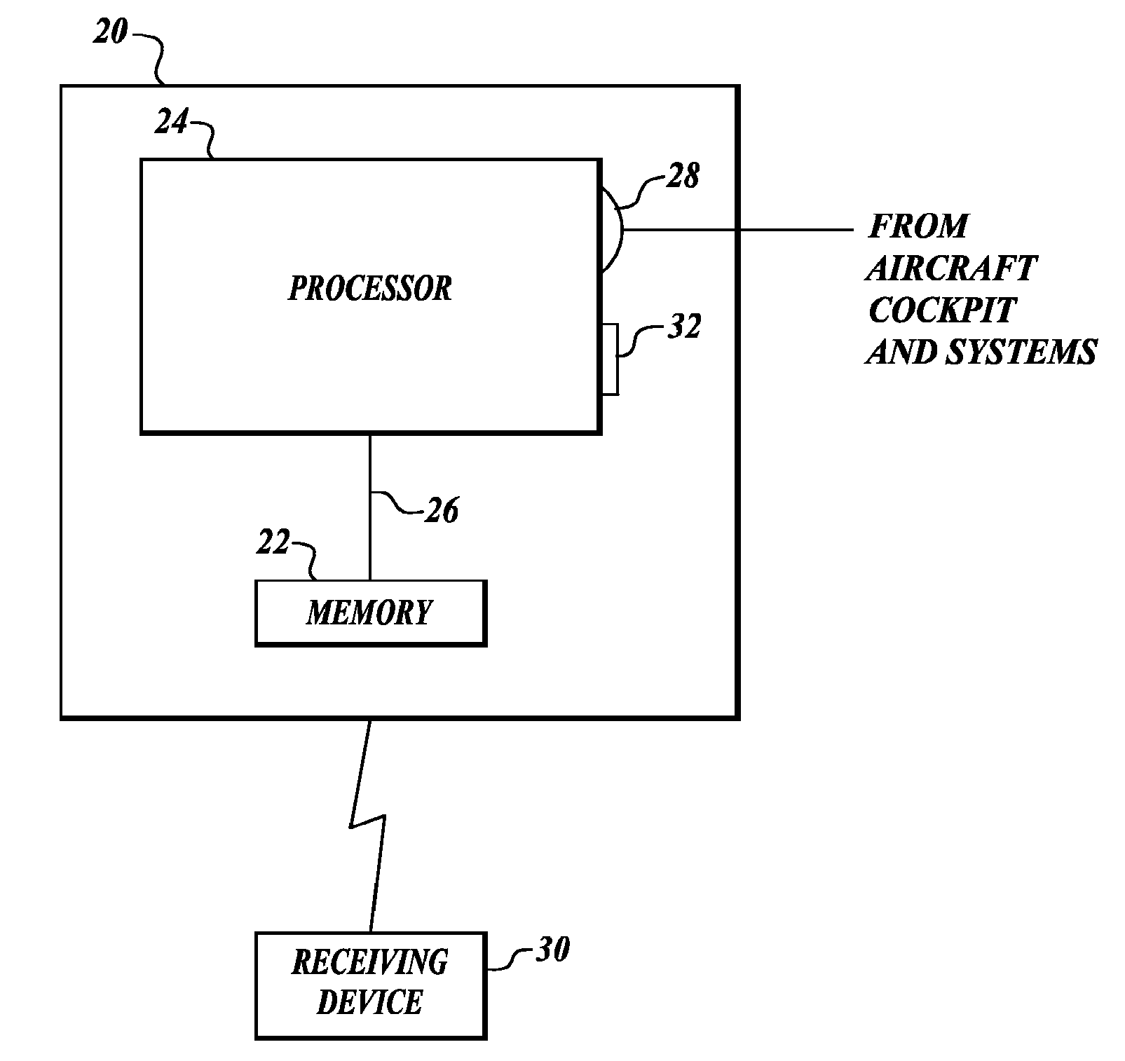 Flight recorder wireless interface