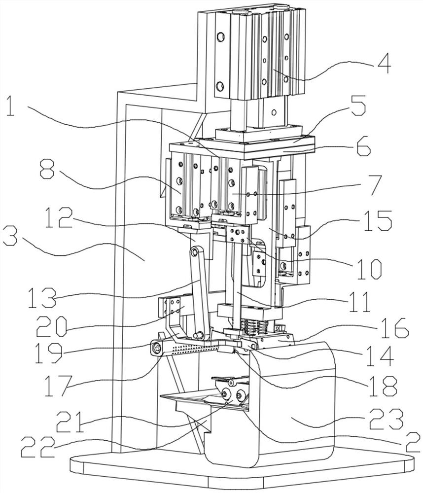 End cutting device for viscoelastic bar-shaped material