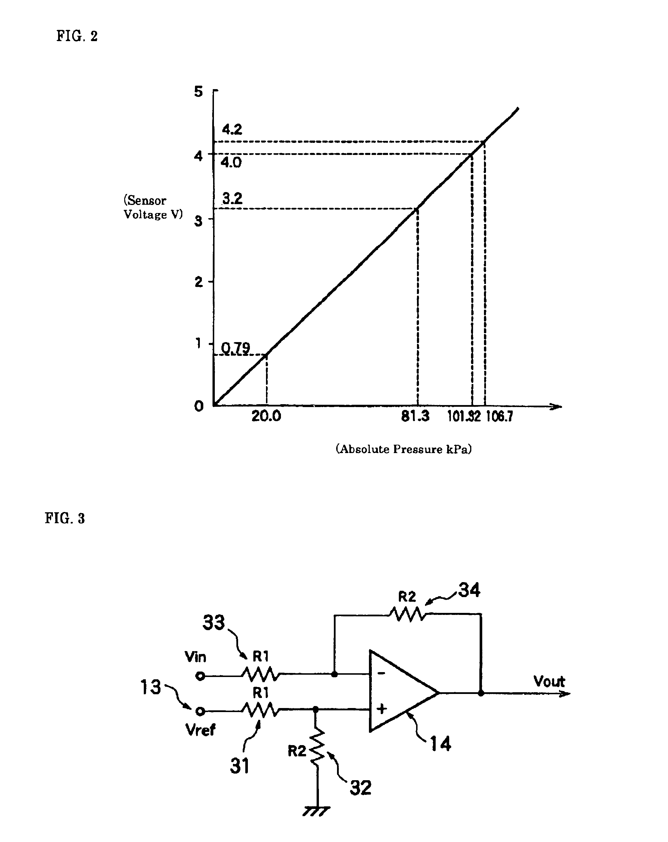 Intake pressure sensing device for internal combustion engine