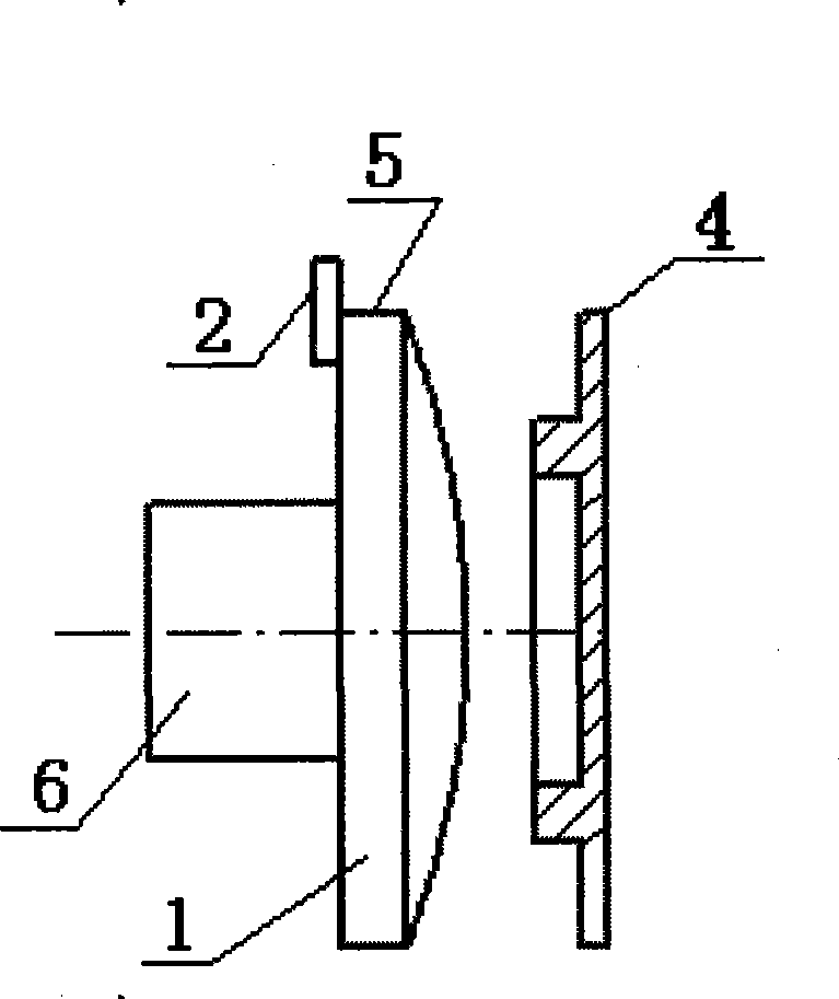 Chrome plating method for spherical crown surface of major diameter spherical crown workpiece