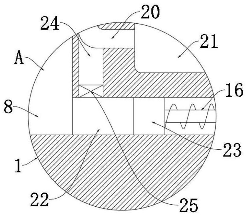 Anti-blocking drainage equipment for municipal roads and bridges