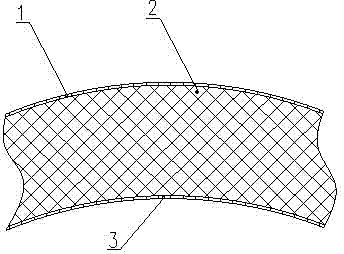 Light-weight and high-strength composite wall board and production method thereof