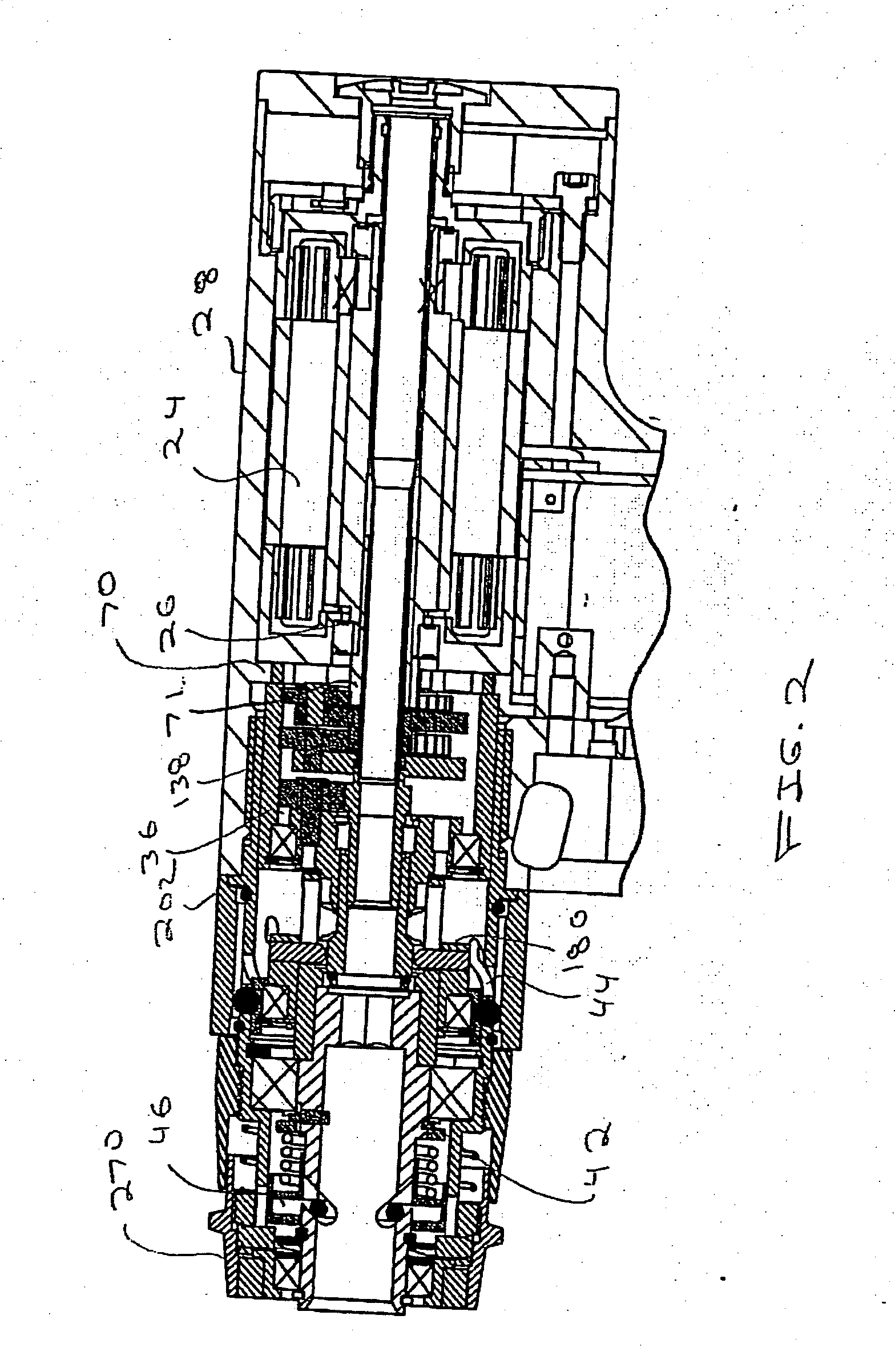 Surgical handpiece with compact clutch and anti-wobble coupling head