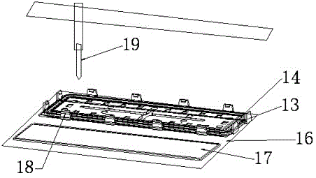 A kind of sealing process of led module