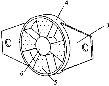 Multi-dimensional car seat backrest vibration attenuator