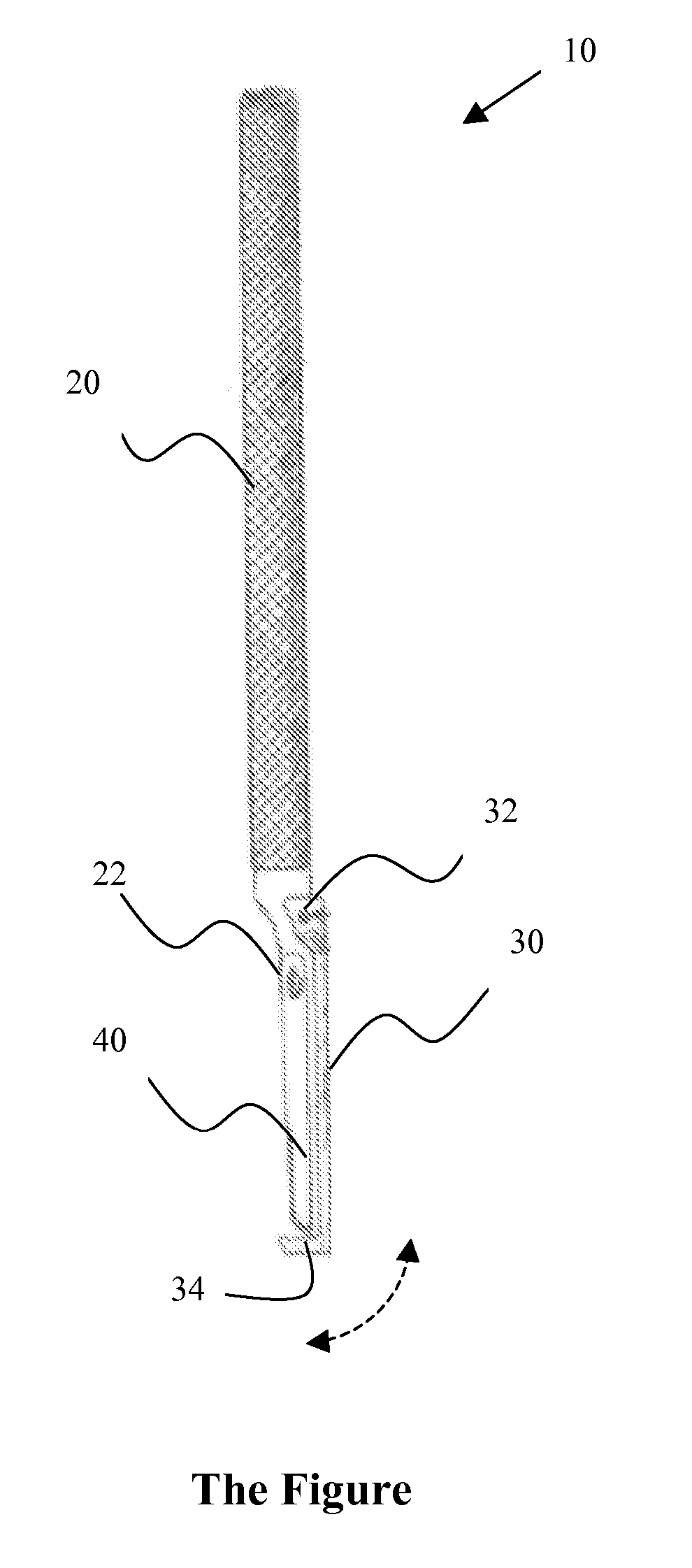 Dural Knife with Foot Plate